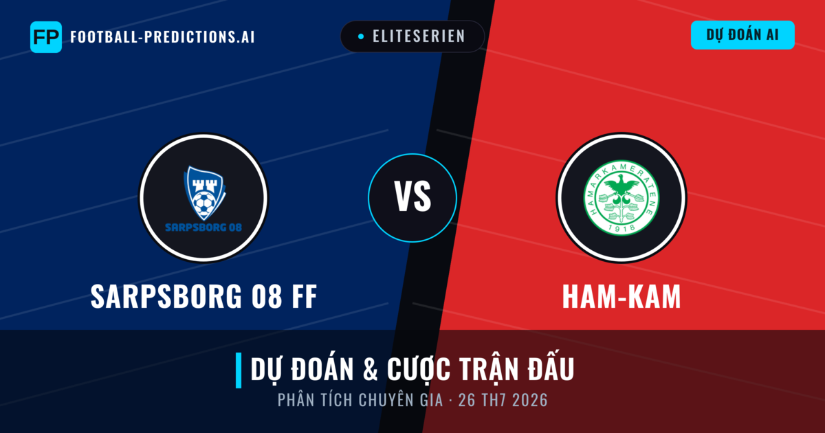 Sarpsborg 08 FF vs Ham-Kam — dự đoán và xem trước trận đấu