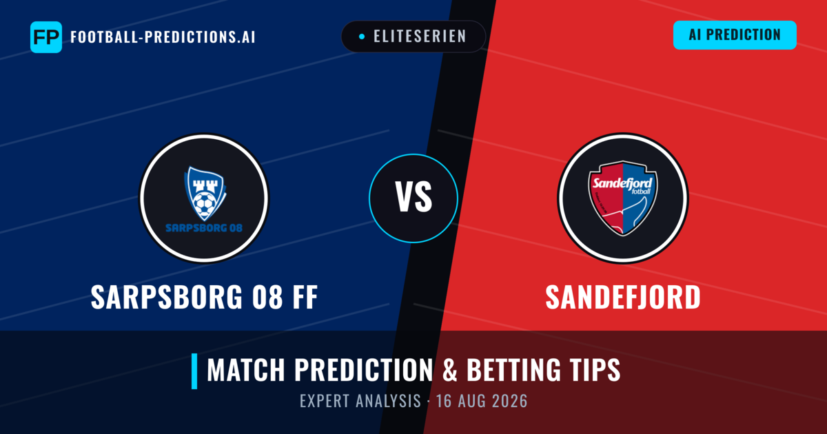 Sarpsborg 08 FF vs Sandefjord — match prediction & preview