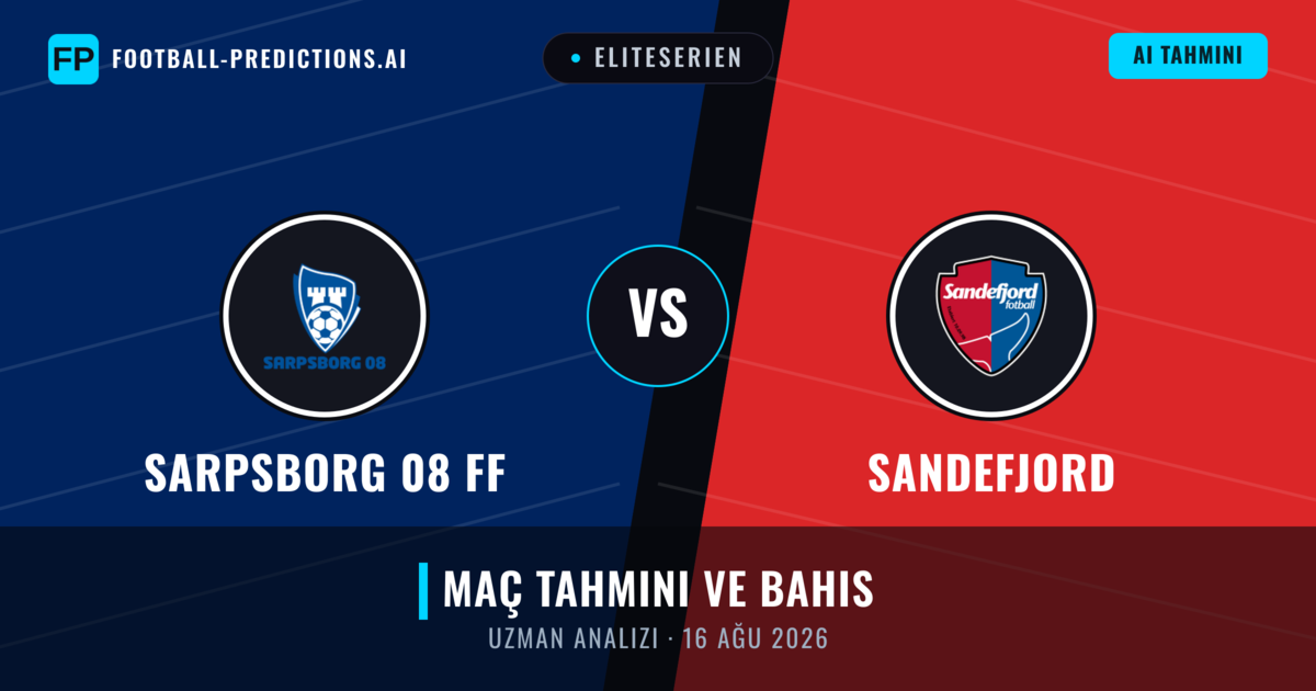 Sarpsborg 08 FF - Sandefjord — maç tahmini ve önizleme