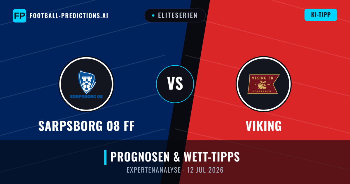 Sarpsborg 08 FF vs Viking — Prognose und Spielvorschau