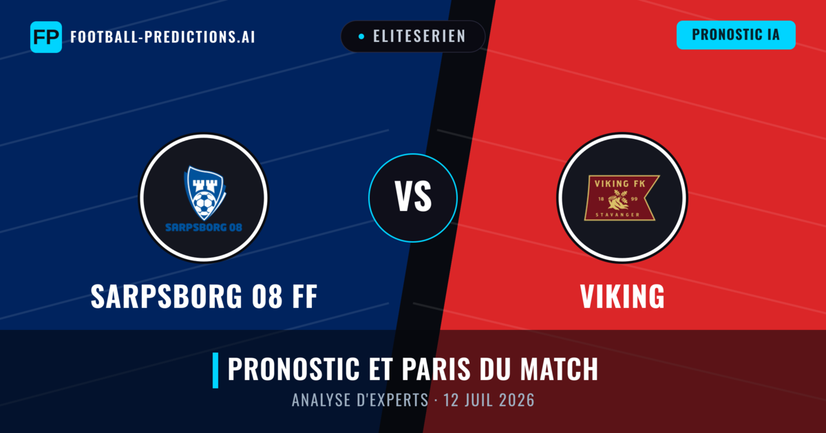 Sarpsborg 08 FF vs Viking — pronostic et avant-match
