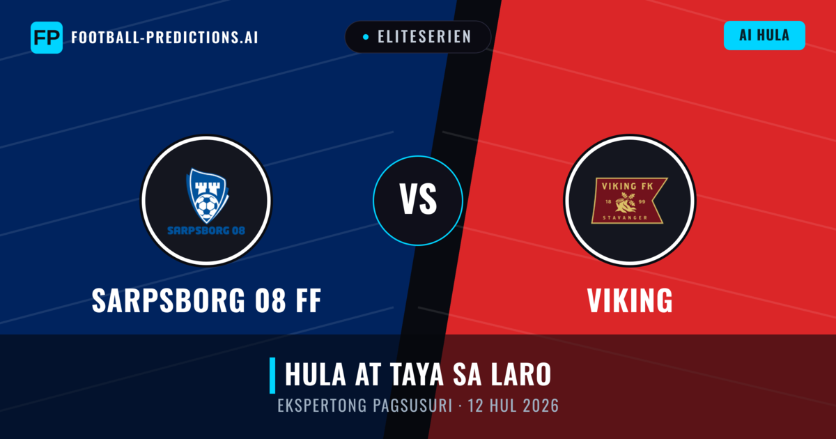 Sarpsborg 08 FF vs Viking — hula at preview ng laban