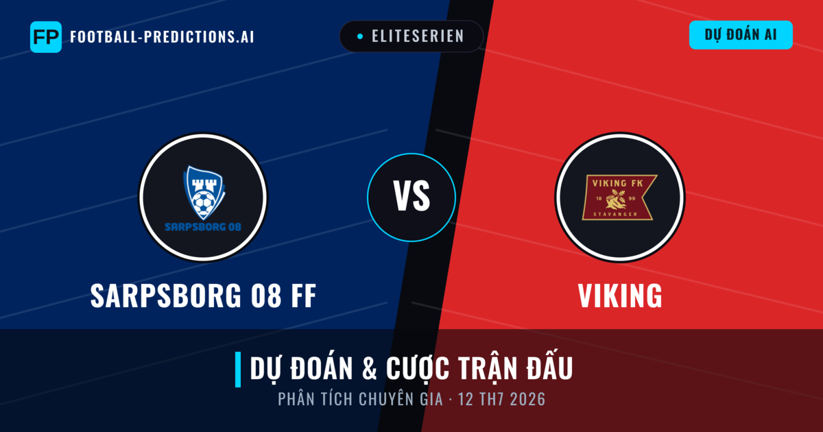 Sarpsborg 08 FF vs Viking — dự đoán và xem trước trận đấu
