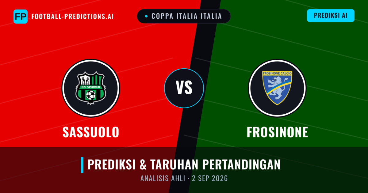 Sassuolo vs Frosinone — prediksi dan pratinjau pertandingan