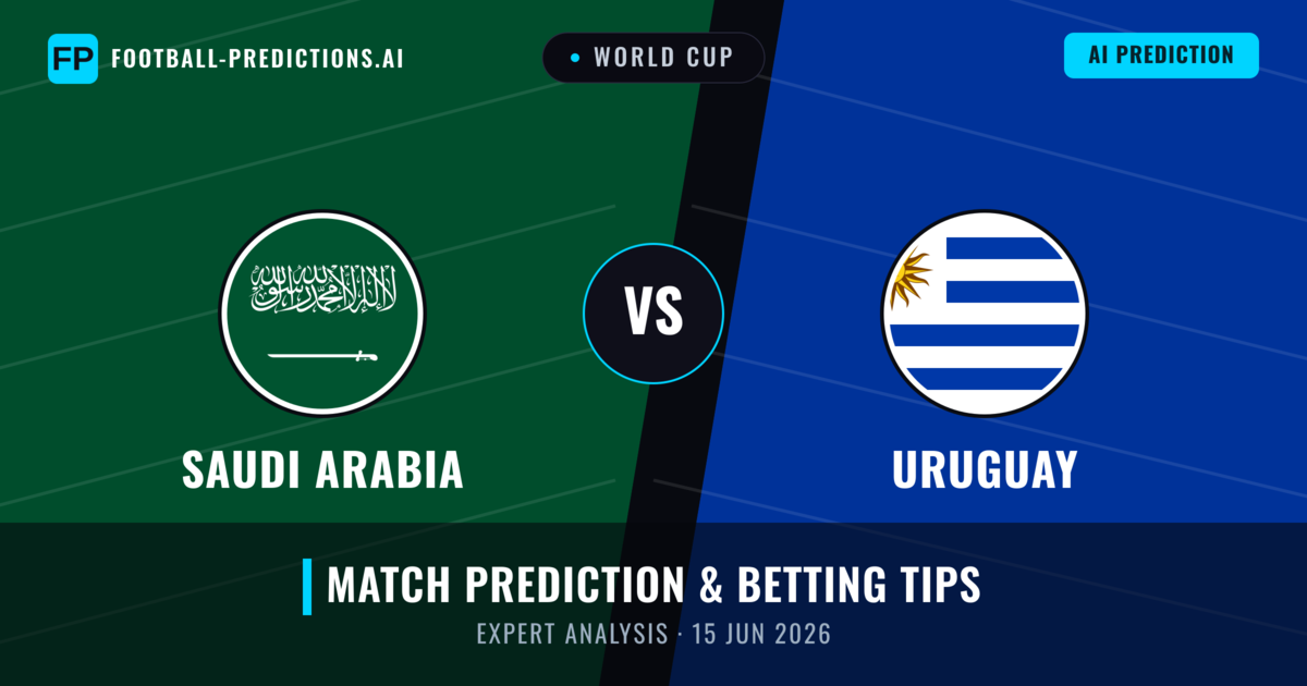Saudi Arabia vs Uruguay — match prediction & preview