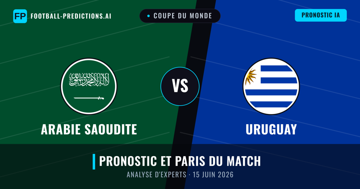 Arabie Saoudite vs Uruguay — pronostic et avant-match