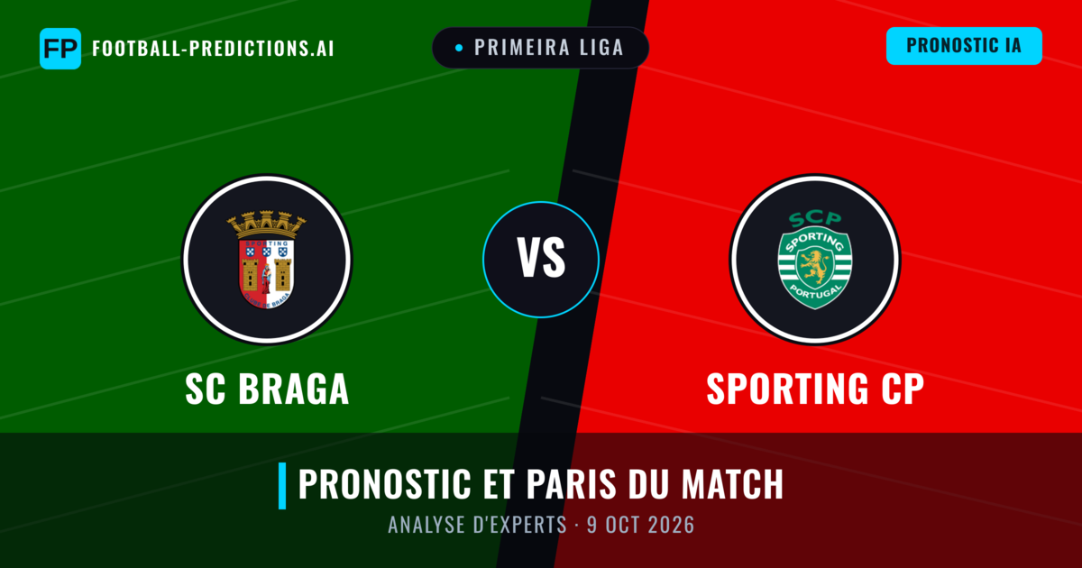 SC Braga vs Sporting CP — pronostic et avant-match