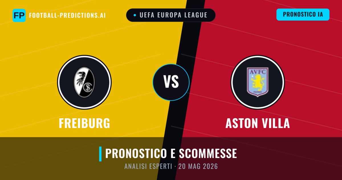 Freiburg vs Aston Villa — pronostico e anteprima del match