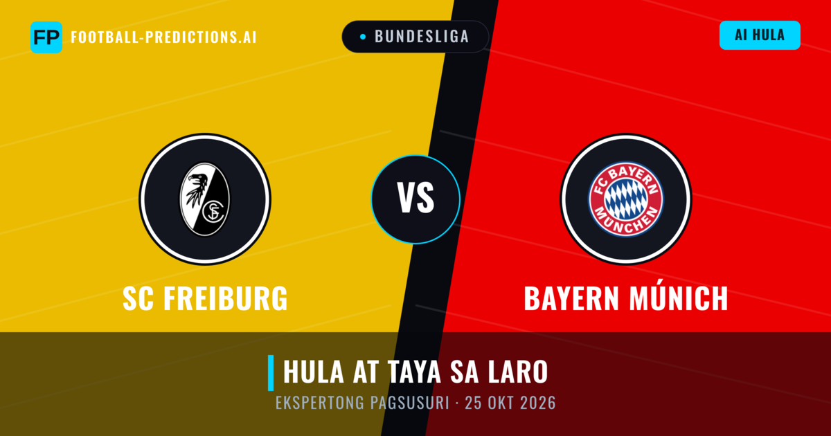 SC Freiburg vs Bayern Múnich — hula at preview ng laban