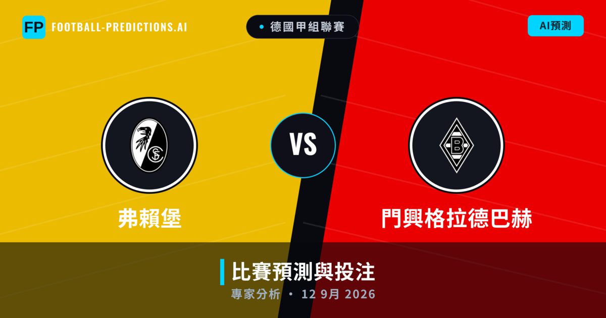 弗賴堡 vs 門興格拉德巴赫 — 比赛预测和前瞻