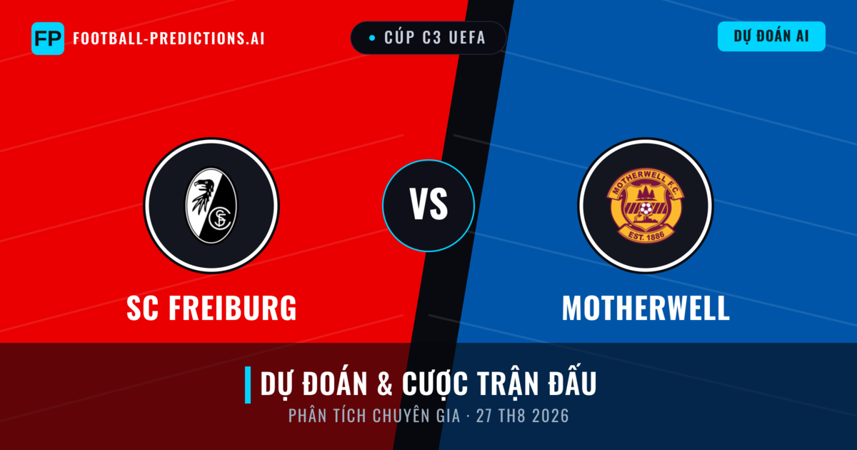 SC Freiburg vs Motherwell — dự đoán và xem trước trận đấu