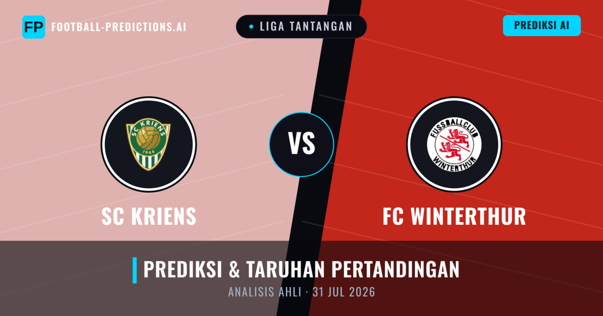SC Kriens vs FC Winterthur — prediksi dan pratinjau pertandingan
