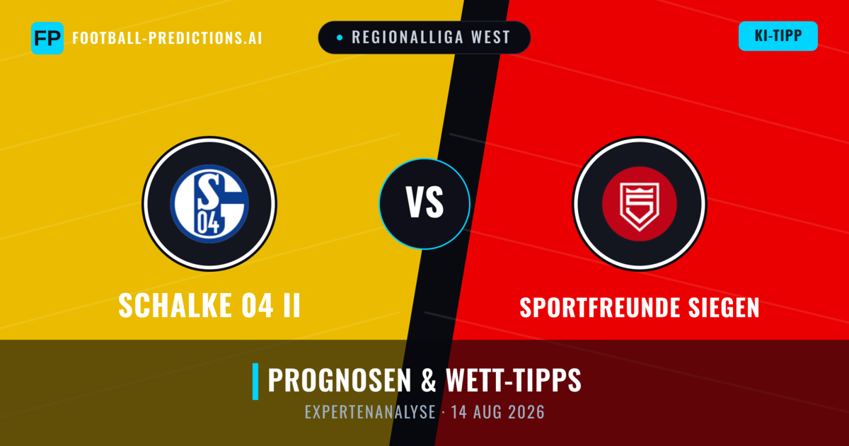 Schalke 04 II vs Sportfreunde Siegen — Prognose und Spielvorschau