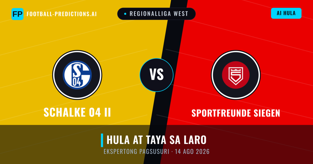 Schalke 04 II vs Sportfreunde Siegen — hula at preview ng laban