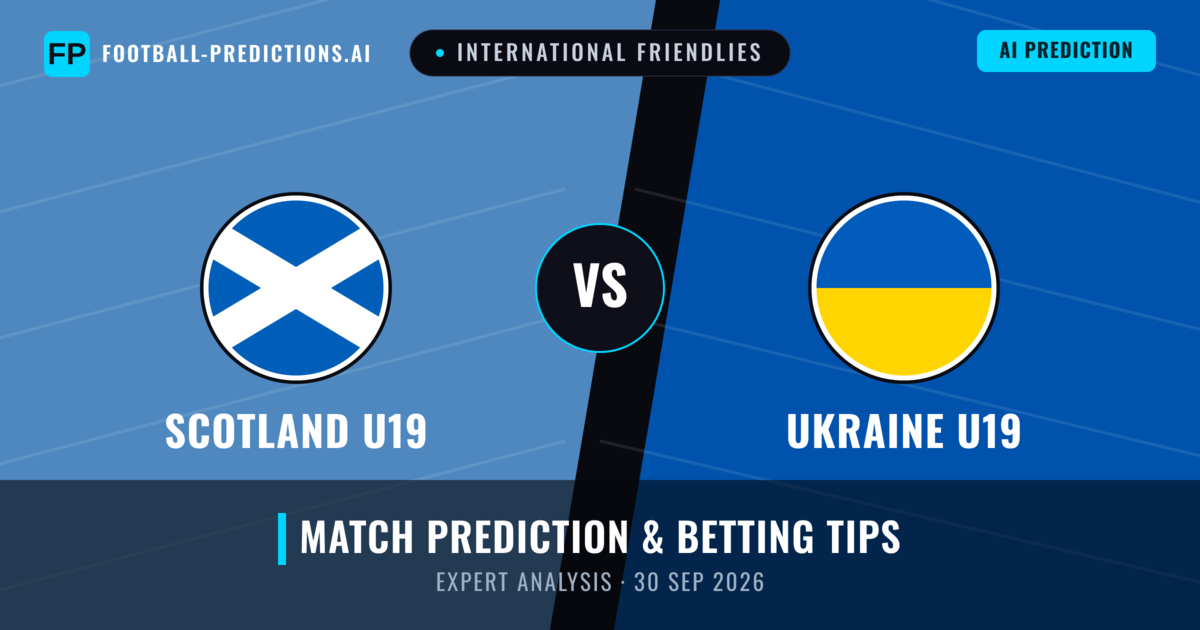 Scotland U19 vs Ukraine U19 — match prediction & preview
