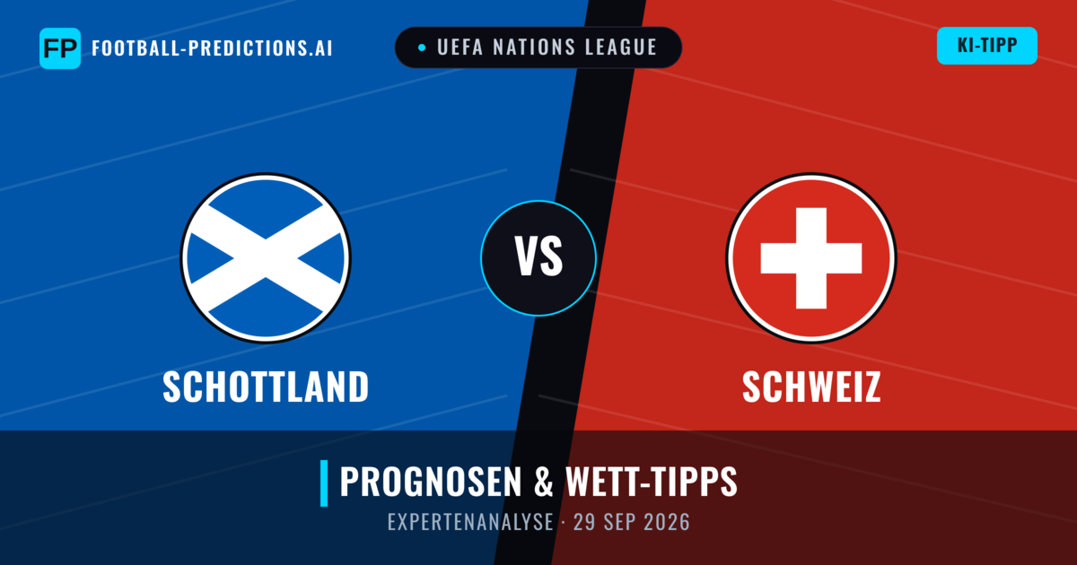 Schottland vs Schweiz — Prognose und Spielvorschau
