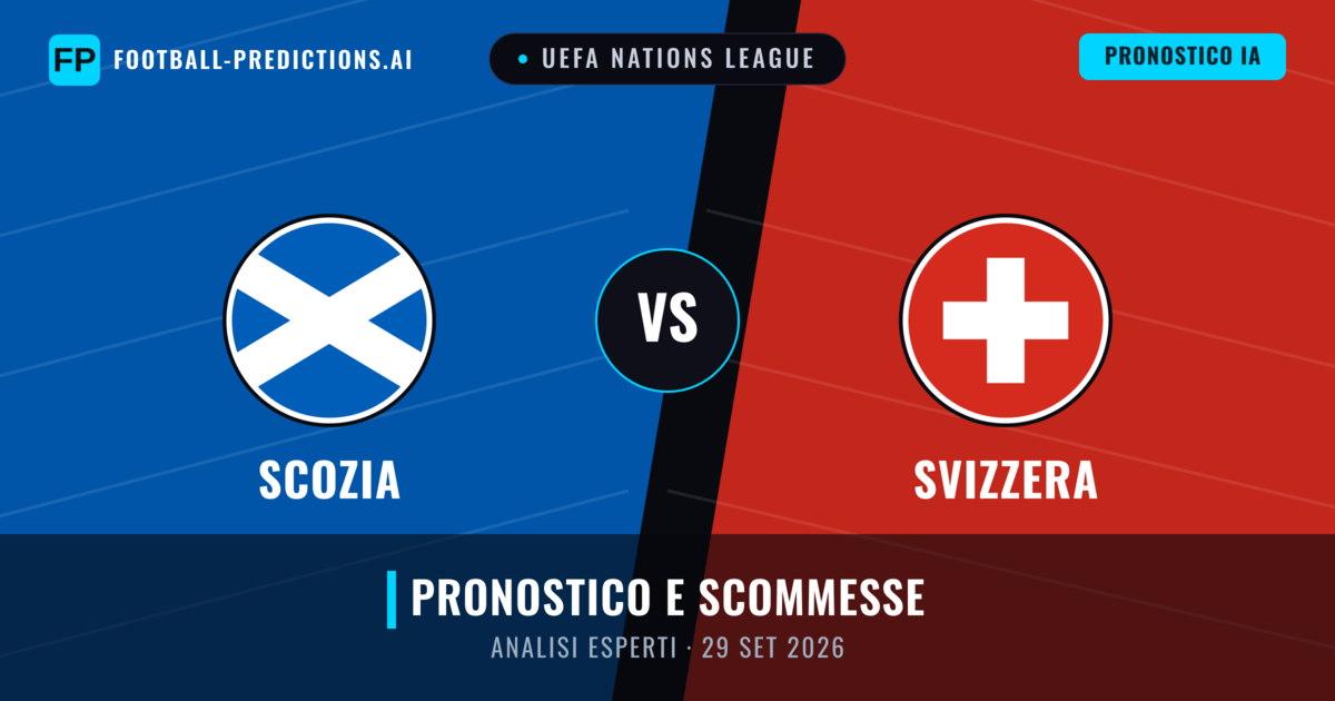 Scozia vs Svizzera — pronostico e anteprima del match