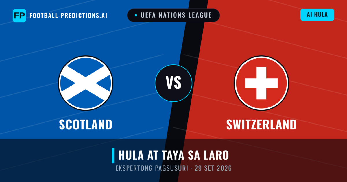 Scotland vs Switzerland — hula at preview ng laban