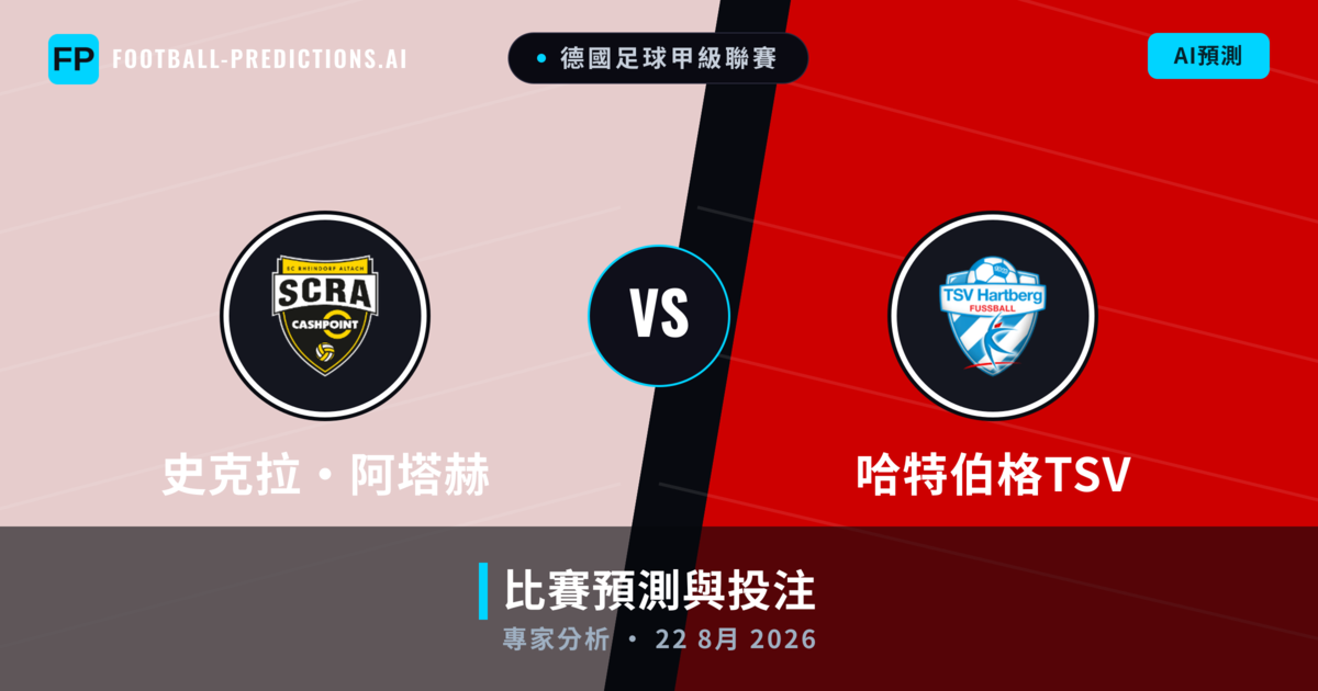 史克拉·阿塔赫 vs 哈特伯格TSV — 比赛预测和前瞻