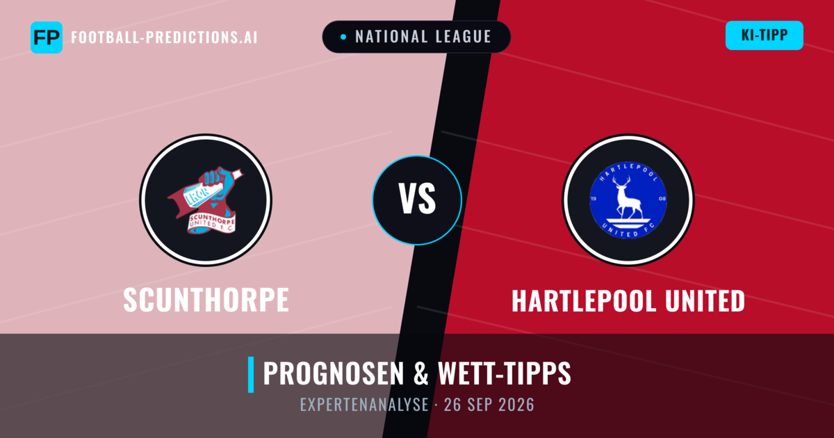 Scunthorpe vs Hartlepool United — Prognose und Spielvorschau