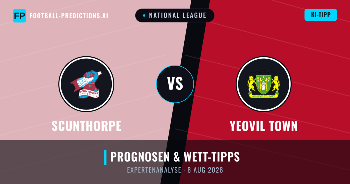 Scunthorpe vs Yeovil Town — Prognose und Spielvorschau