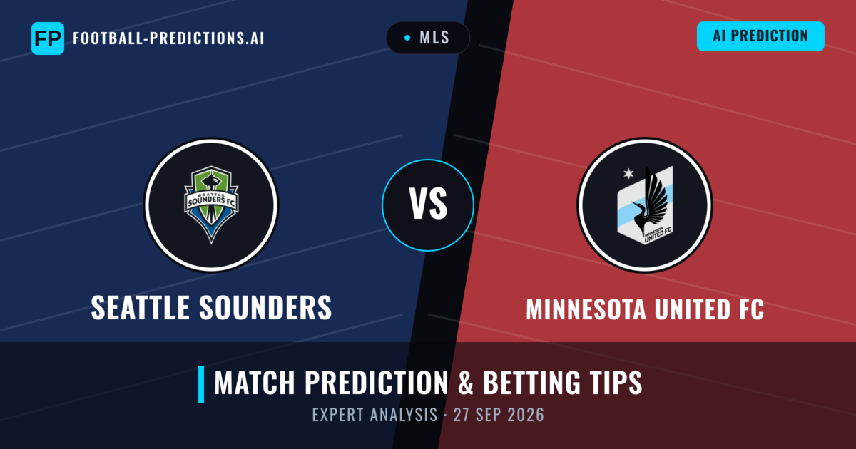 Seattle Sounders vs Minnesota United FC — match prediction & preview