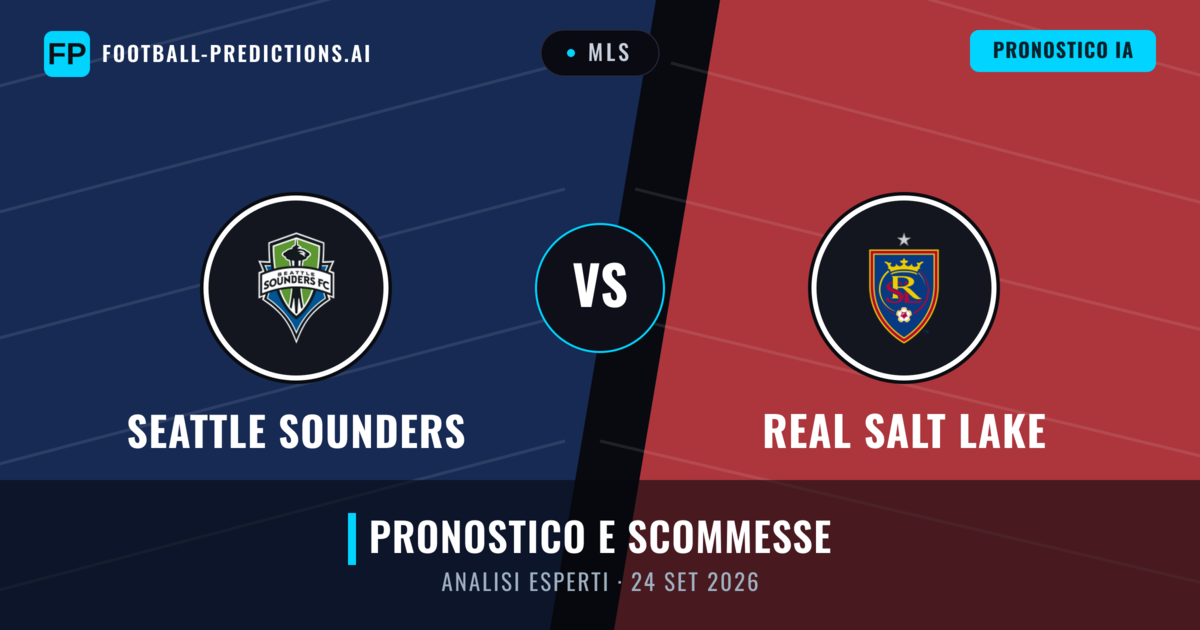 Seattle Sounders vs Real Salt Lake — pronostico e anteprima del match