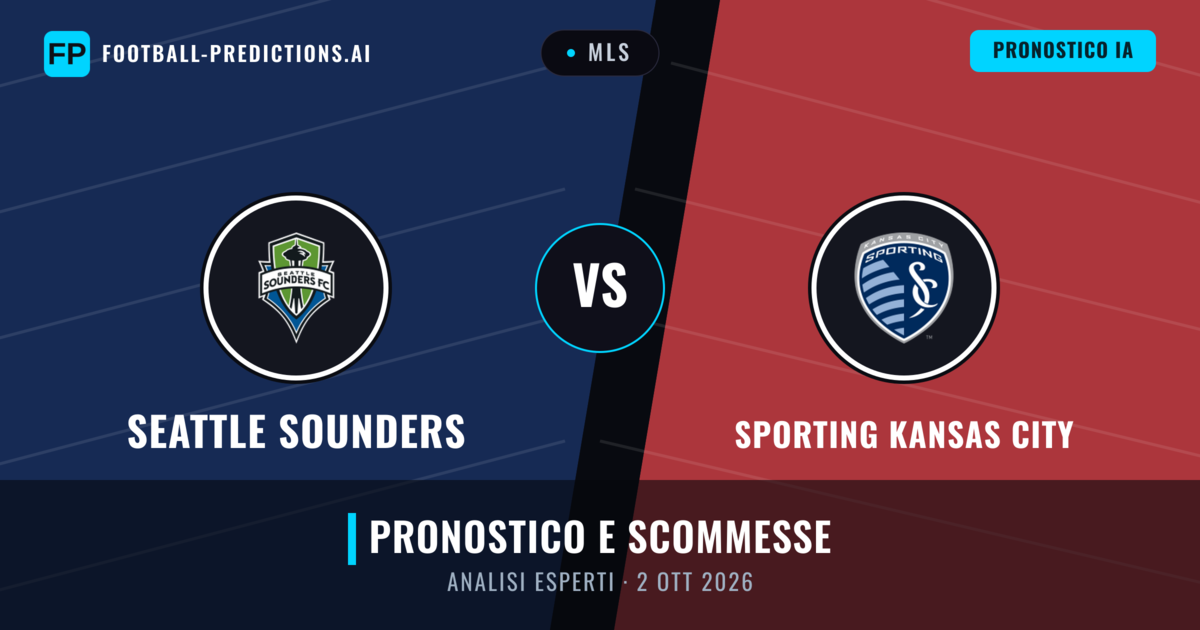 Seattle Sounders vs Sporting Kansas City — pronostico e anteprima del match