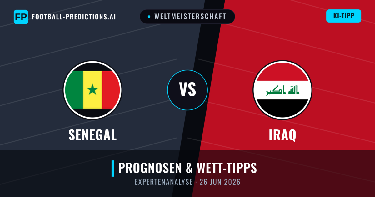 Senegal vs Iraq — Prognose und Spielvorschau
