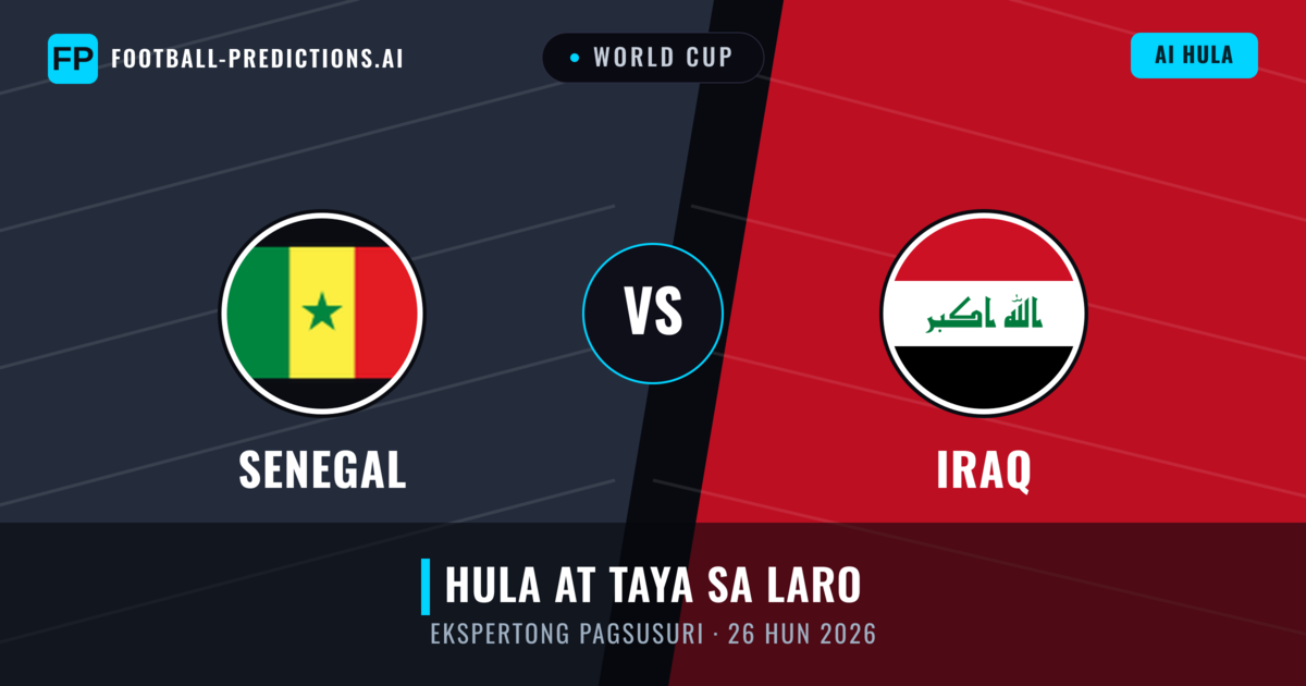Senegal vs Iraq — hula at preview ng laban