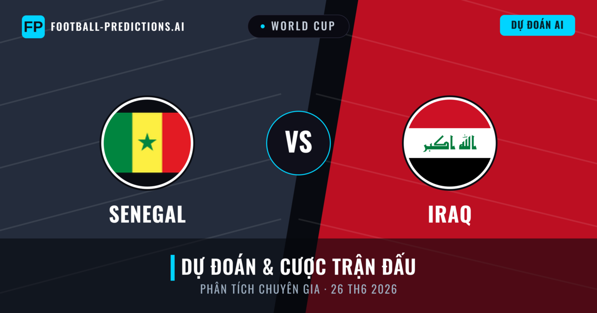 Senegal vs Iraq — dự đoán và xem trước trận đấu