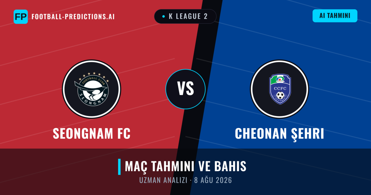 Seongnam FC - Cheonan Şehri — maç tahmini ve önizleme