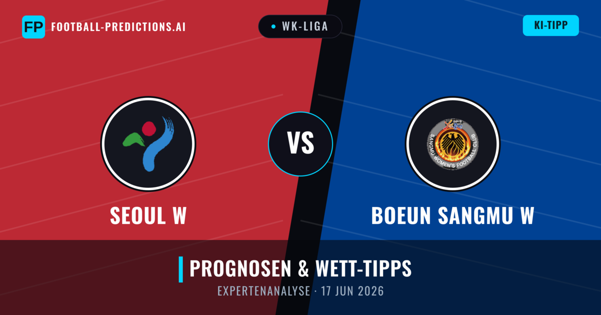 Seoul W vs Boeun Sangmu W — Prognose und Spielvorschau