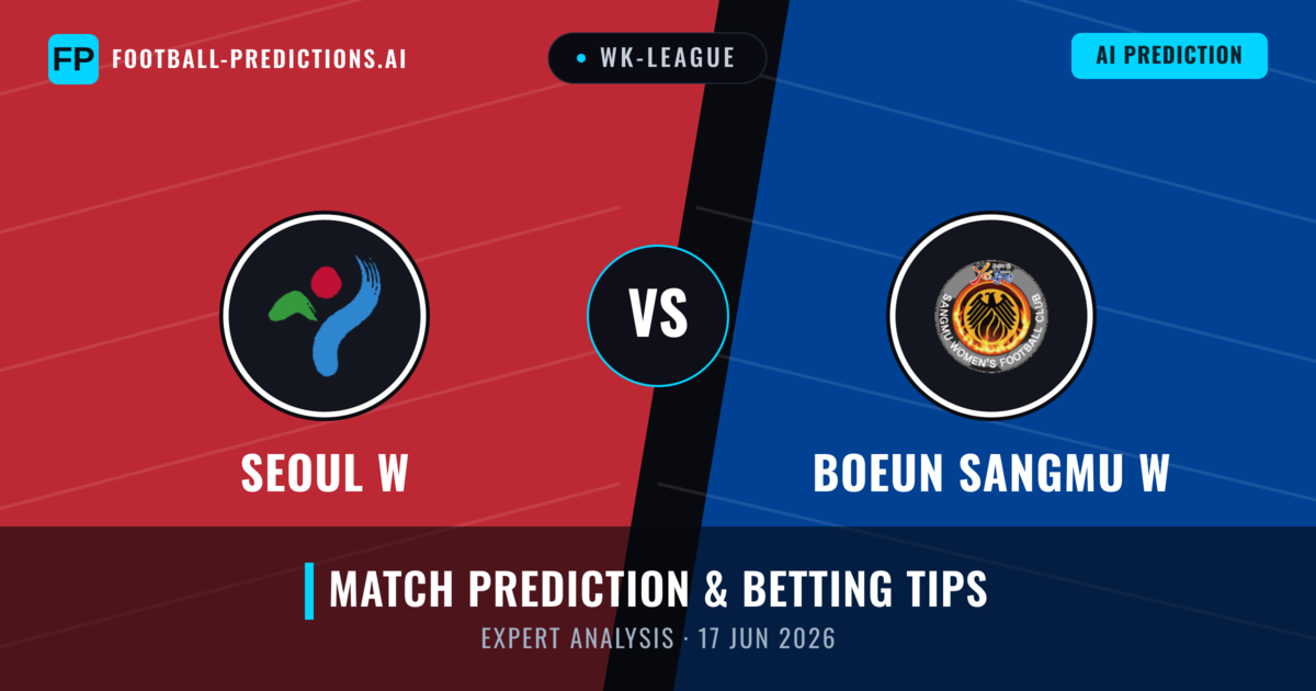 Seoul W vs Boeun Sangmu W — match prediction & preview