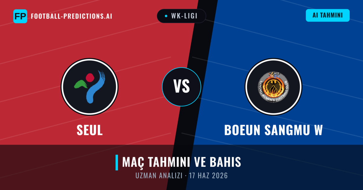 Seul - Boeun Sangmu W — maç tahmini ve önizleme