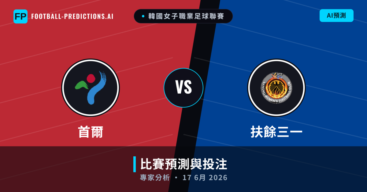 首爾 vs 扶餘三一 — 比赛预测和前瞻