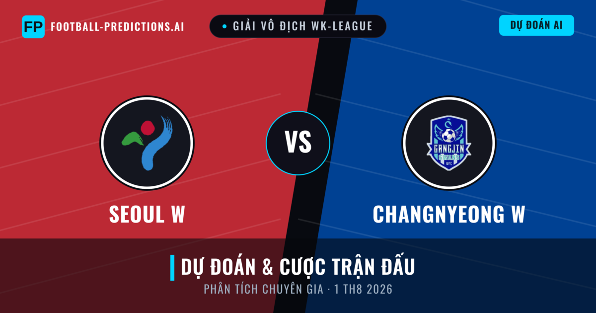 Seoul W vs Changnyeong W — dự đoán và xem trước trận đấu