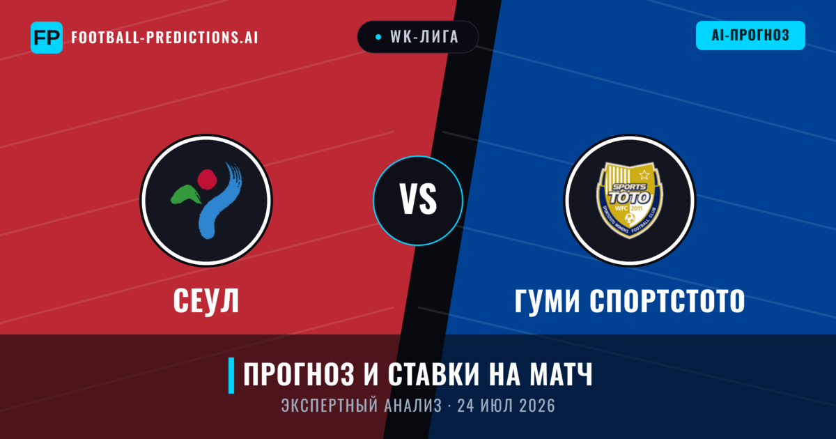 Сеул – Гуми Спортстото — прогноз и превью матча