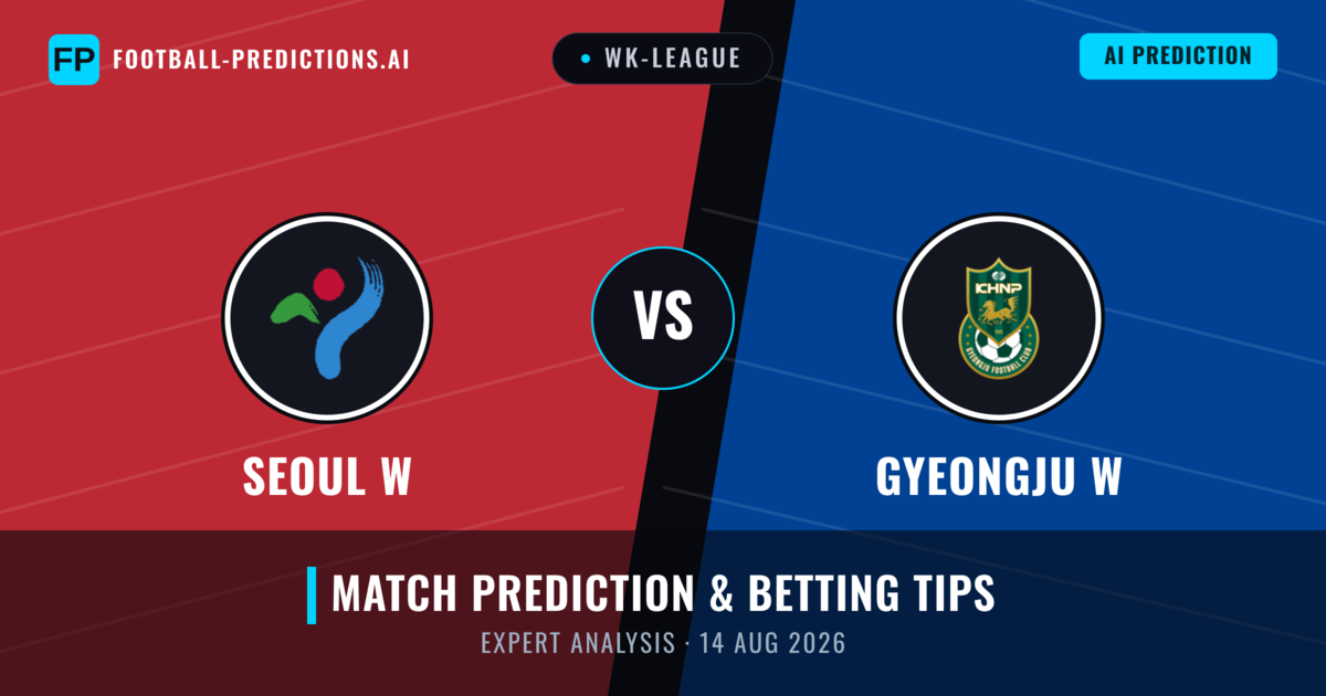 Seoul W vs Gyeongju W — match prediction & preview