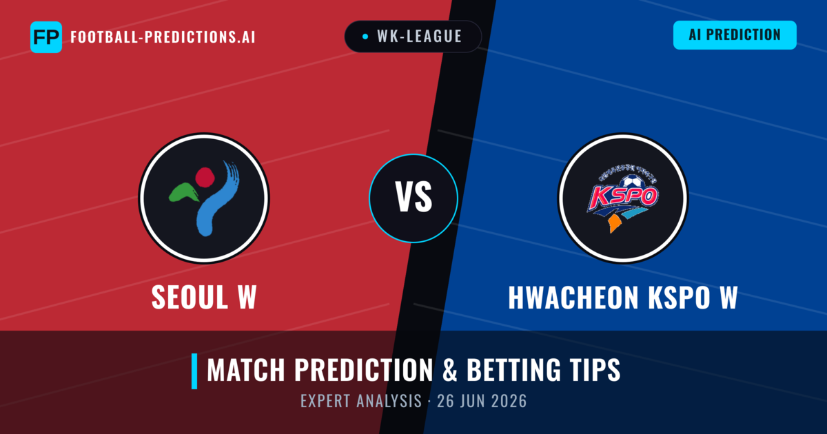 Seoul W vs Hwacheon KSPO W — match prediction & preview