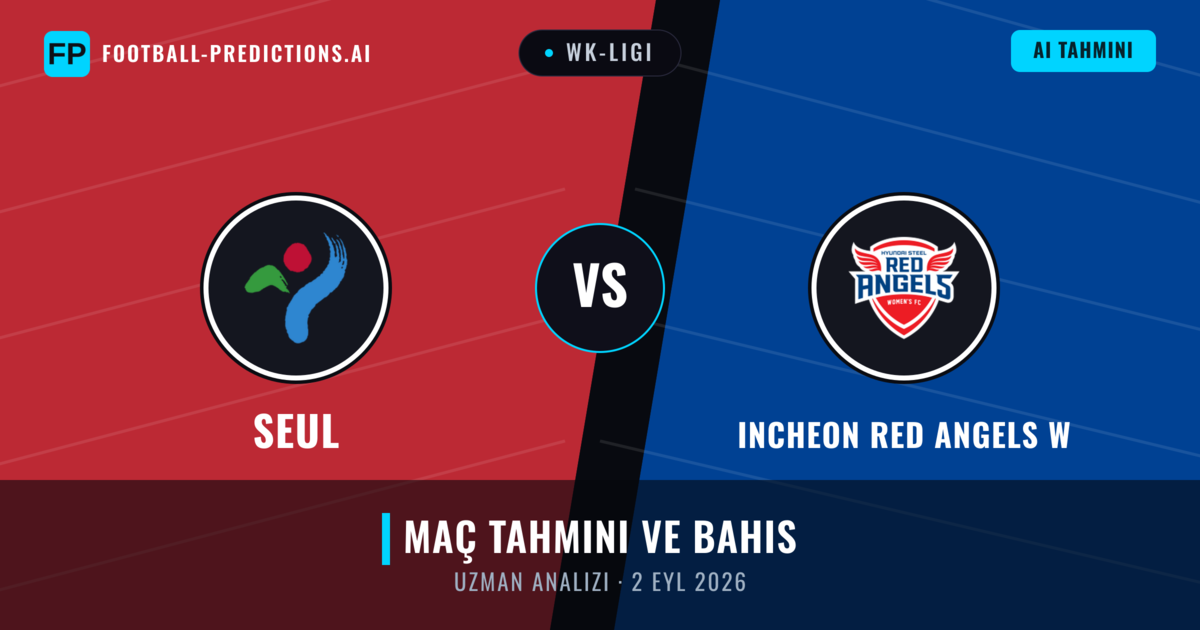 Seul - Incheon Red Angels W — maç tahmini ve önizleme