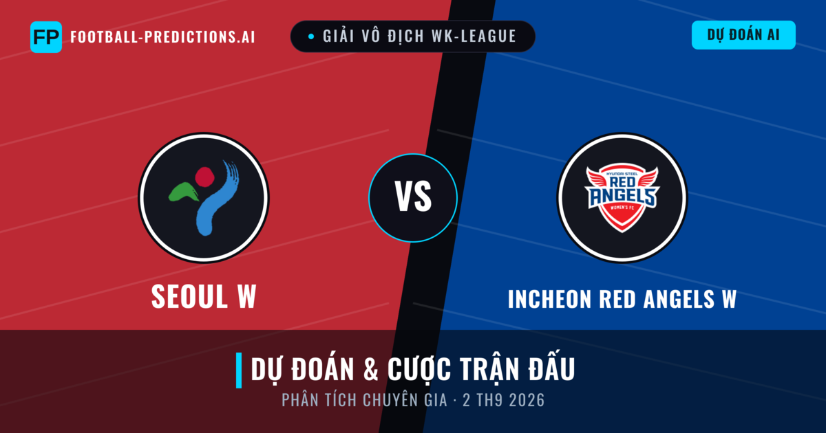 Seoul W vs Incheon Red Angels W — dự đoán và xem trước trận đấu