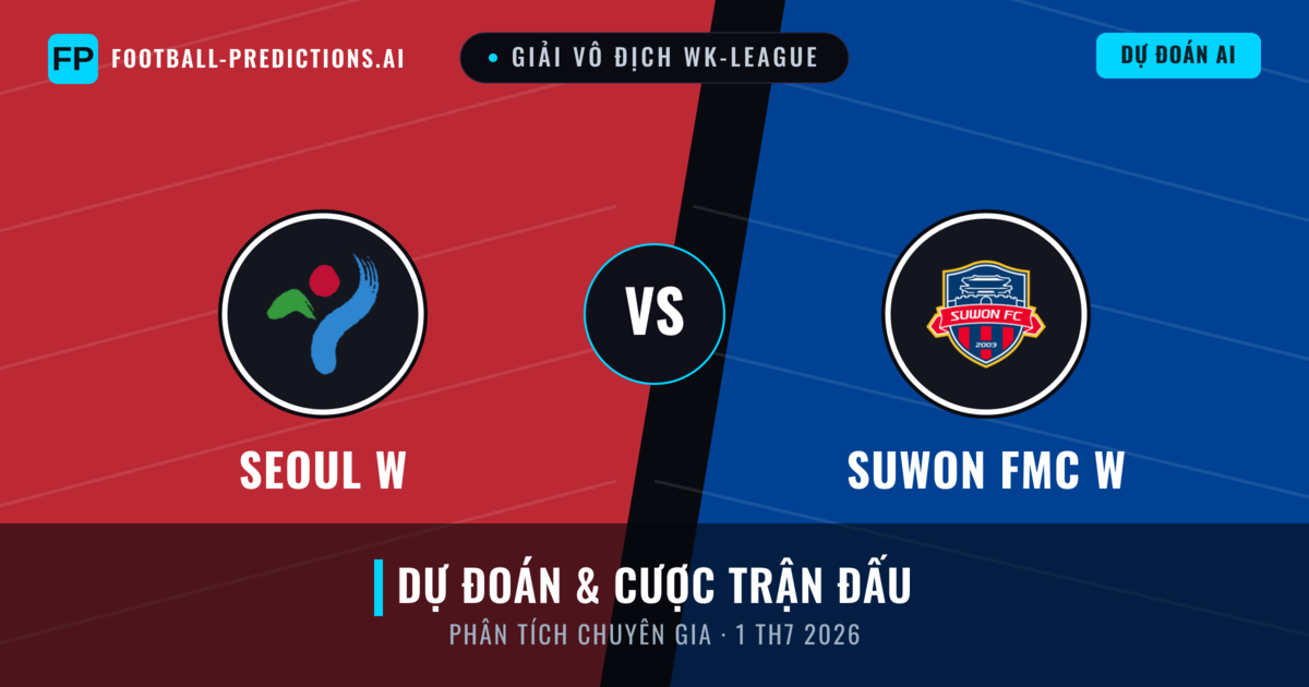 Seoul W vs Suwon FMC W — dự đoán và xem trước trận đấu