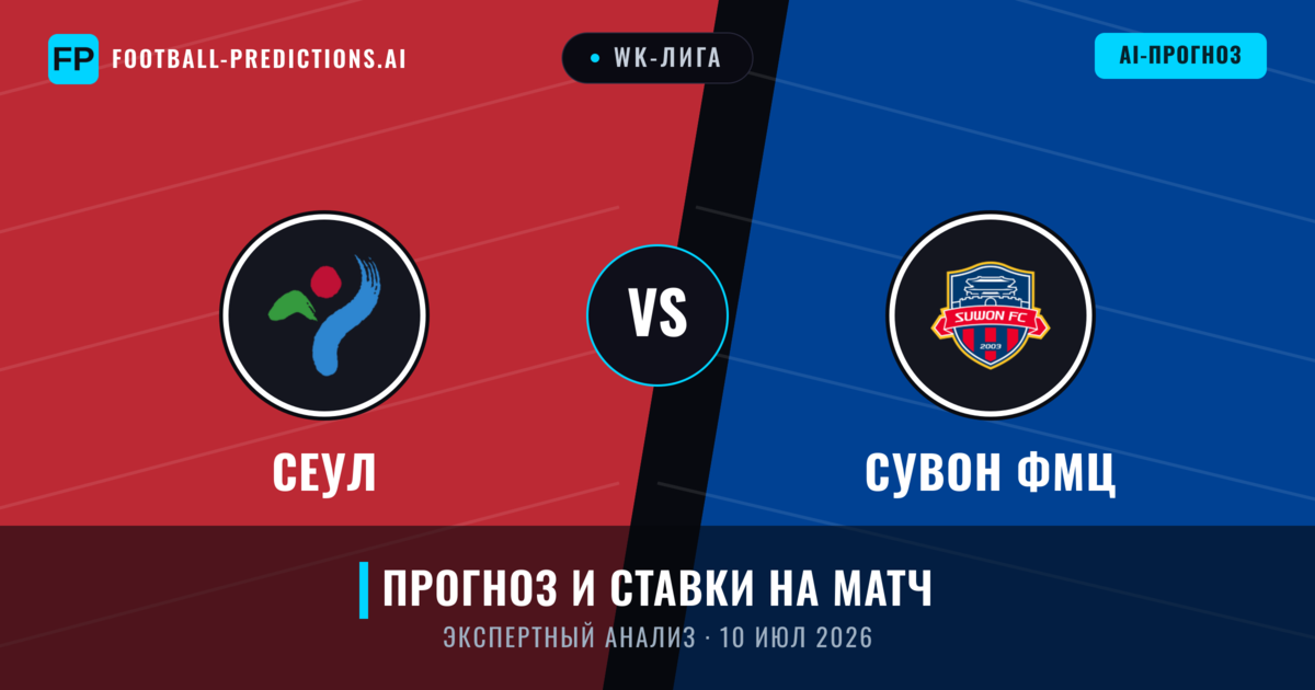 Сеул – Сувон ФМЦ — прогноз и превью матча