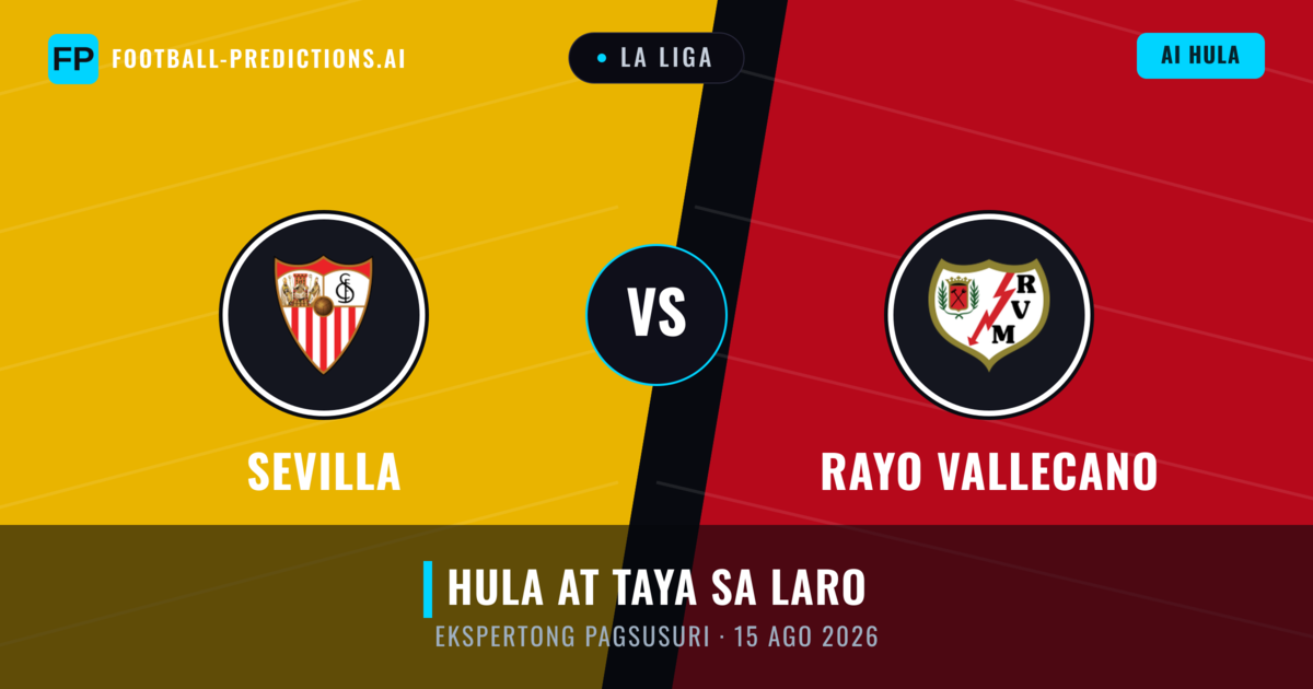 Sevilla vs Rayo Vallecano — hula at preview ng laban