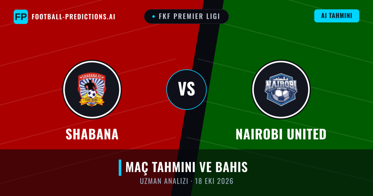 Shabana - Nairobi United — maç tahmini ve önizleme