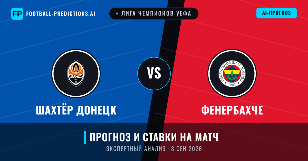Шахтёр Донецк – Фенербахче — прогноз и превью матча