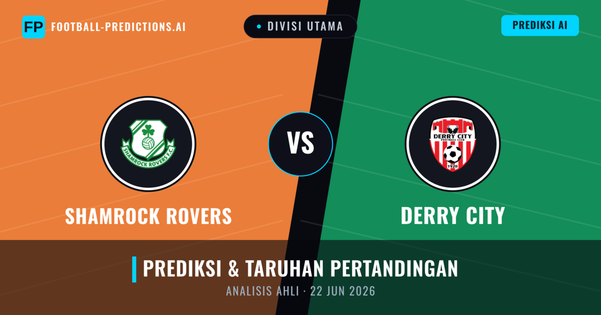 Shamrock Rovers vs Derry City — prediksi dan pratinjau pertandingan