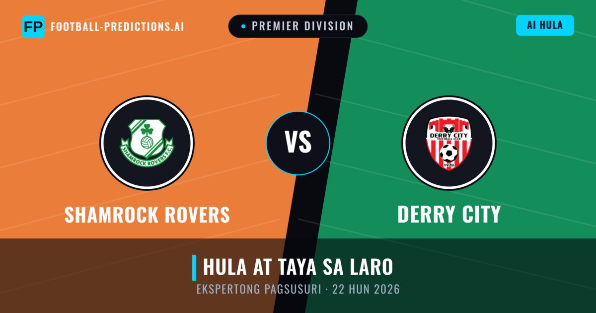 Shamrock Rovers vs Derry City — hula at preview ng laban