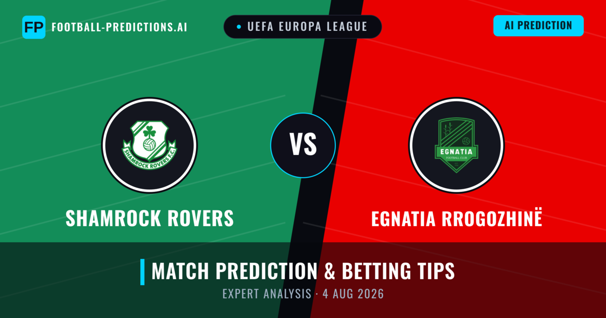 Shamrock Rovers vs Egnatia Rrogozhinë — match prediction & preview